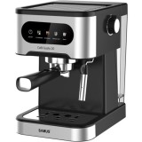 Espressor Samus Cafe Gusto 20, 20 bari, Putere 1350 W, Rezervor de apa transparent detasabil 1.5 litri, Filtru dublu din otel inoxidabil pentru 1 ceas