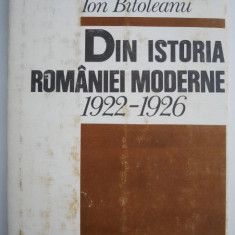 Din istoria Romaniei moderne (1922-1926) – Ion Bitoleanu