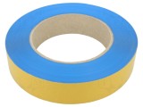 Bandă de marcare autoadezivă albastru deschis 50mm x 50m FATH