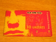 B12 6 - Card incarcare mobil - foarte vechi - piesa de colectie