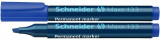 Permanent Marker Schneider Maxx 133, Varf Tesit 1+4mm - Albastru