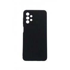 Husa telefon compatibila cu Samsung Galaxy A32 5G, Negru, Cu interior de catifea, 202HT
