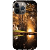 Husa compatibila cu Apple iPhone 12 Mini Blissful, Silicon, TPU, Viceversa, Transparent, Carcasa
