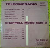 Disc Vinil -Paul Bonneau Et Son Grand Orchestre - Telecineradio Volume 14 -Chappell Mood Music, Chappell - TRC 114