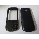 Carcasa Nokia 202 Asha Negru cu Tastatura