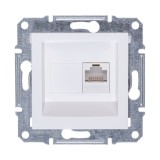 Priză date RJ45 Cat6 alb Asfora - SCHNEIDER | EPH4770121