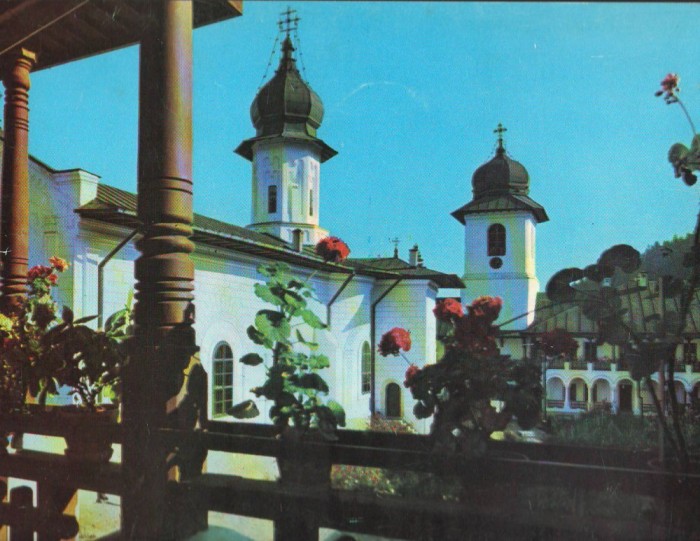 CPI B13042 CARTE POSTALA - BISERICA MANASTIRII AGAPIA 1642