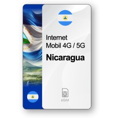 eSIM Internet Nicaragua, valabil 7 zile, trafic 1 GB, Standard