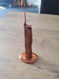 Turnul Merdeka 118 din Kuala Lumpur, Malaezia | Statueta bronz, culoare maro| Decoratie perfecta pt colectionari