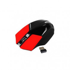 Mouse AERO LASER 2.4G Wireless MW300 Negru/Rosu Astrum