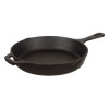 Tigaie Fonta 26cm Negru Inductie Universala. Vase Gatit Durabile cu 2 Manere