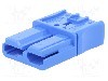 Conector alimentare DC, 0,6kV, {{Numarul de pini}} pini, seria SBS&reg; 50, {{Dimensiune pin}}. ANDERSON POWER PRODUCTS - SBS50BLU