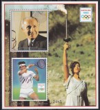Paraguay 1989 - Jocurile Olimpice - Barcelona, ​​Bloc, MNH, Nestampilat
