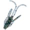 Nimfa Nomura Baby Creature Light Blue Silver Glitter 2.5cm 10buc/plic
