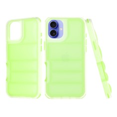 Husa iPhone 16 Techsuit Wave Shield, verde foto