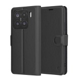 Husa Xiaomi 15 Techsuit Leather Folio, negru