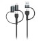 CABLU 5IN1 TIP C - MICROUSB - USB - LIGHTNING 1.2M