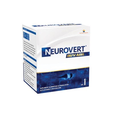 Neurovert Buvabil 20 flacoane Sun Wave Pharma foto