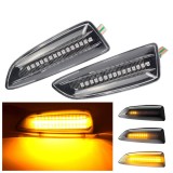 Set 2 x Semnalizare Dinamica Secventiala aripa LED compatibile cu : Opel Astra J &amp; K, Crossland X, Grandland, Insignia B, Zafira C