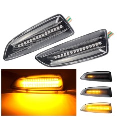 Set 2 x Semnalizare Dinamica Secventiala aripa LED compatibile cu : Opel Astra J &amp; K, Crossland X, Grandland, Insignia B, Zafira C