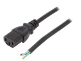 Cablu Alimentare IEC C13 1.8m 10A 250V Negru