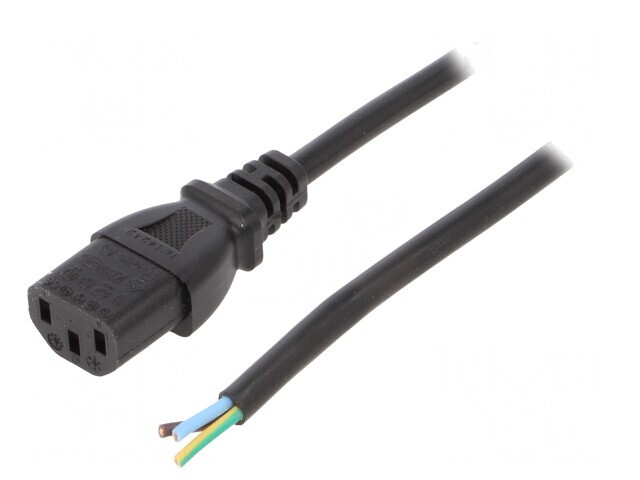 Cablu Alimentare IEC C13 1.8m 10A 250V Negru