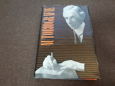 AUTOBIOGRAFIE BERTRAND RUSSELL . 1872 - 191----RF9/1 foto