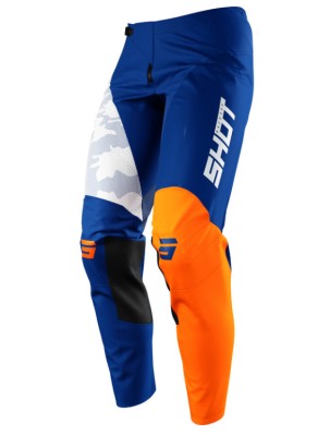 Pantaloni Enduro MX Shot Camo Orange foto