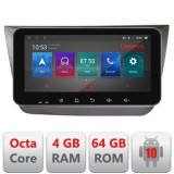 Navigatie Seat Altea 2005-2014 Android radio gps internet Octa Core 4+64 LTE ecran de 10.33&#039; wide Kit-altea+EDT-E511-PRO CarStore Technology