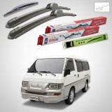 Cumpara ieftin Stergatoare Mitsubishi L300 Exceed Van (P0_W/P1_W/P2_W) 2000+ | Set Fata si Spate Flat - TeamCar