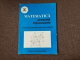 Matematica geometrie trigonometrie rezolvarea problemelor din manual clasa A X A