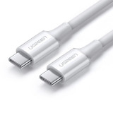 Cablu Ugreen Cablu USB Tip C (mascul) La Tip C (mascul) 1m Alb (US300) 60551-UGREEN