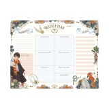 Harry Potter: Floral Fantasy Weekly Planner Notepad