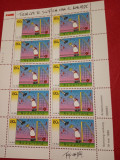 OLANDA 1988, FOOTBALL WORLD CUP FRANCE - BLOC MNH