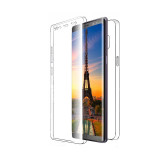 Husa 360 (fata+spate) silicon transparent pentru Samsung Note 10, Mobile Tuning