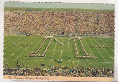 bnk cp USA - Ann Arbor - Stadionul Michigan - uzata foto