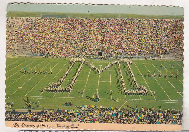bnk cp USA - Ann Arbor - Stadionul Michigan - uzata