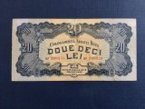 Romania 1944, 20 LEI Comandamentul Armatei Rosii C.A.R., P#M12 condiție vezi poza