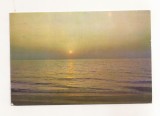 RF144 - Carte Postala - Rasarit de soare la mare, circulata 1968