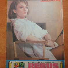 revista rebus februarie 1992 - revista de divertisment