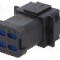 Conector auto, PX0, 8 pini, BULGIN - PX0106P08ABK