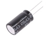 Condensator electrolitic bipolar 4700uF 6.3V
