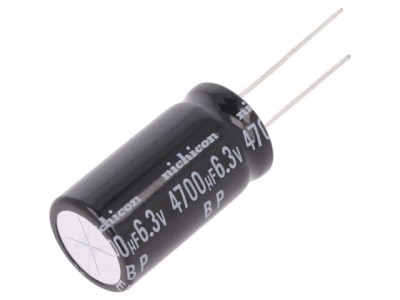 Condensator electrolitic bipolar 4700uF 6.3V foto