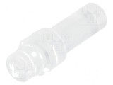 Tub LED rotund &Oslash;2,8mm cu parte frontală plată dreptă - soluție de iluminat eficientă