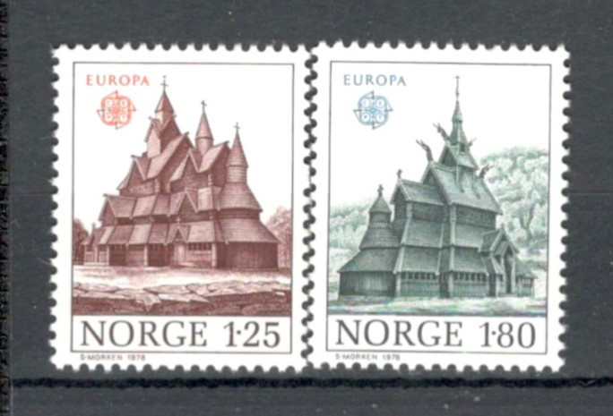 Norvegia.1978 EUROPA-Monumente SE.464