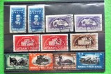 ROMANIA 1948 - Lot 14 serii complete, stampilate - 3 poze (T155)