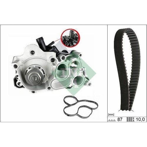 Kit distributie + Pompa apa Audi A1 (8x1, A1 Sportback (8xa, A3 (8v1, A3 Cabriolet (8v7, A3 Sedan (8vs, A3 Sportback (8va, A4 B9 (8w2, A4 B9 Avant (8