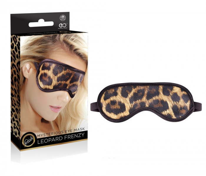 Masca Pentru Ochi Leopard Frenzy