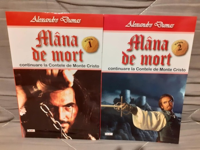 MANA DE MORT (CONTINUARE LA CONTELE DE MONTE CRISTO)-ALEXANDRE DUMAS (2 VOL) CARTI NOI