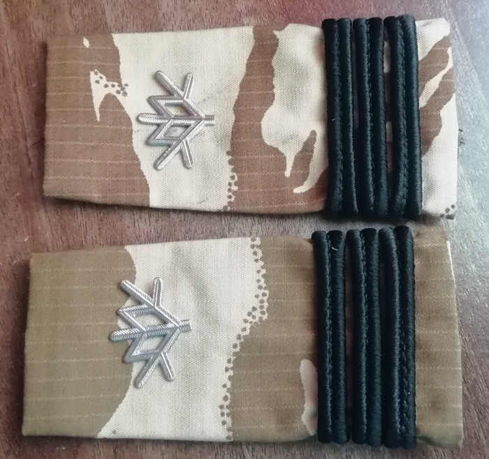 C3 - Grade militare - mozaic desert - capitan vanatori de munte